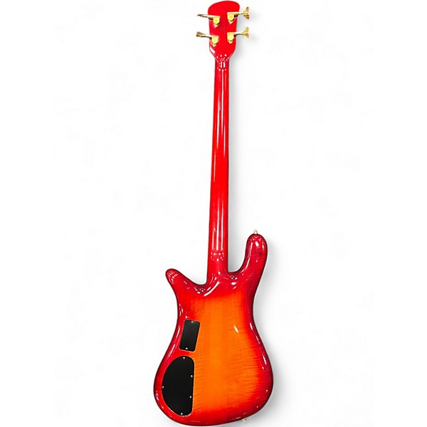 Vintage 1995 Spector NS4 USA 4 String 2 Color Sunburst Electric Bass Guitar