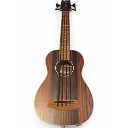 Used Kala U BASS Striped Ebony Acoustic Bass Guitar