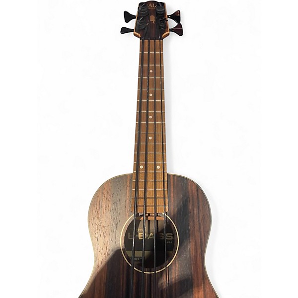 Used Kala U BASS  Striped Ebony Acoustic Bass Guitar