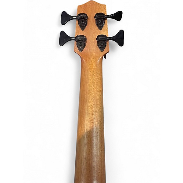 Used Kala U BASS  Striped Ebony Acoustic Bass Guitar