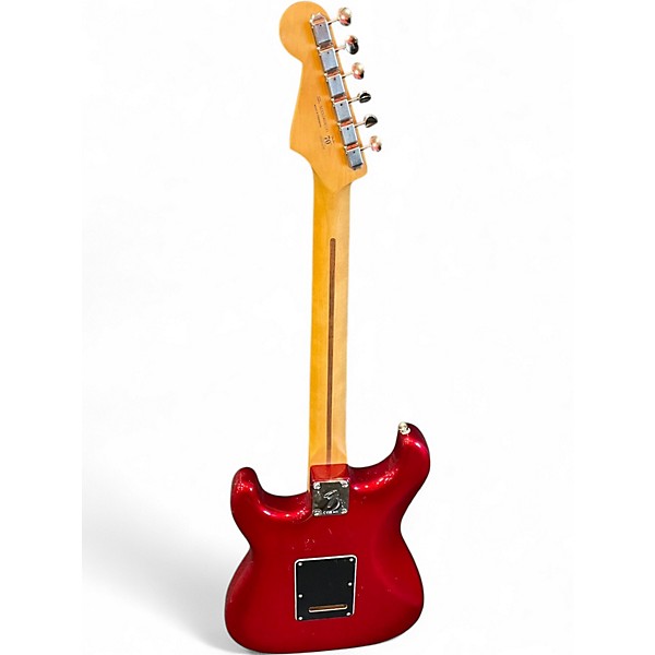 Used Fender 70th Anniversary Player II HSS Strat Red Solid Body Electric Guitar