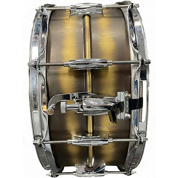 Used Gretsch Drums 6.5X14 Brushed Brass Snare  Brass Drum