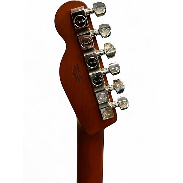 Used Fender Acoustasonic Standard Telecaster Black Acoustic Electric Guitar
