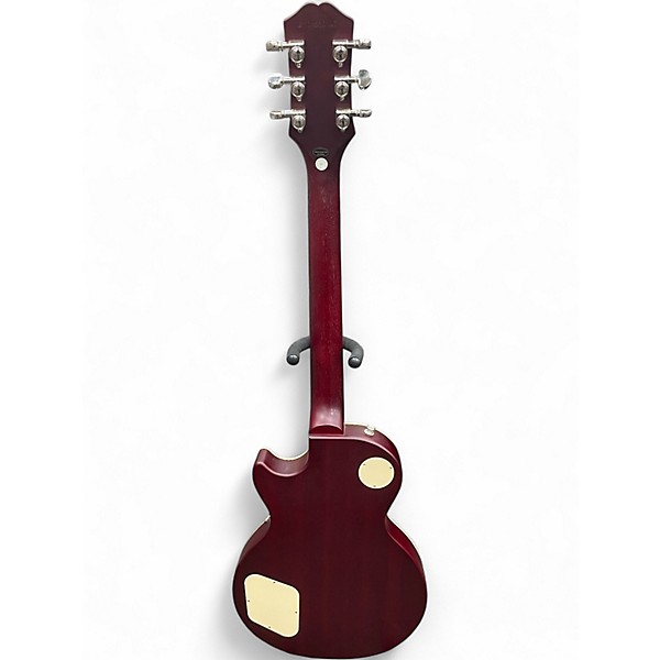 Used Epiphone Les Paul Traditional Pro IV Maroon Solid Body Electric Guitar