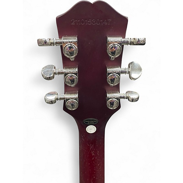 Used Epiphone Les Paul Traditional Pro IV Maroon Solid Body Electric Guitar