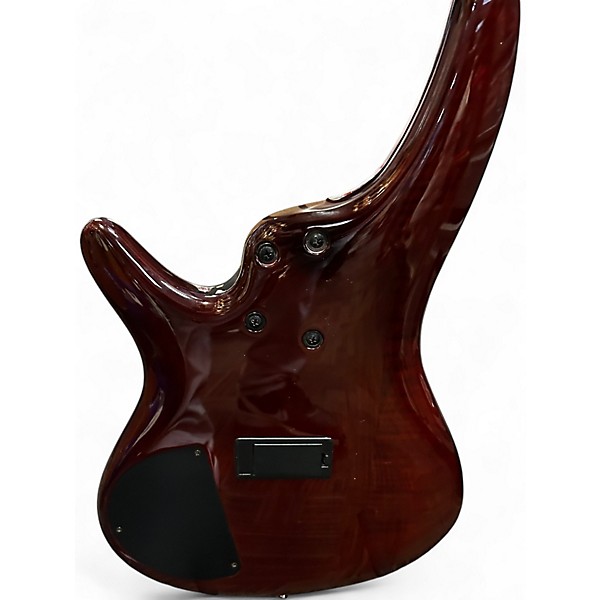 Used Ibanez SR370 Brown Sunburst Electric Bass Guitar