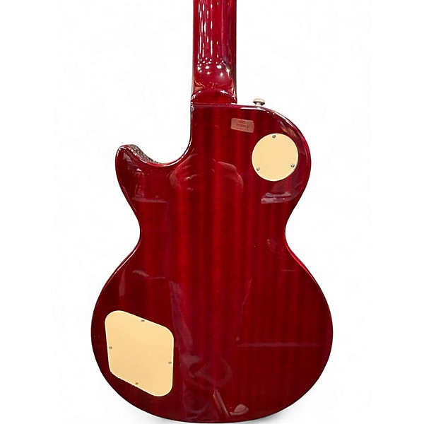 Used 2011 Epiphone Les Paul Standard Cherry Solid Body Electric Guitar