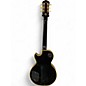 Used 2014 Epiphone Les Paul Custom Classic Pro Black Solid Body Electric Guitar