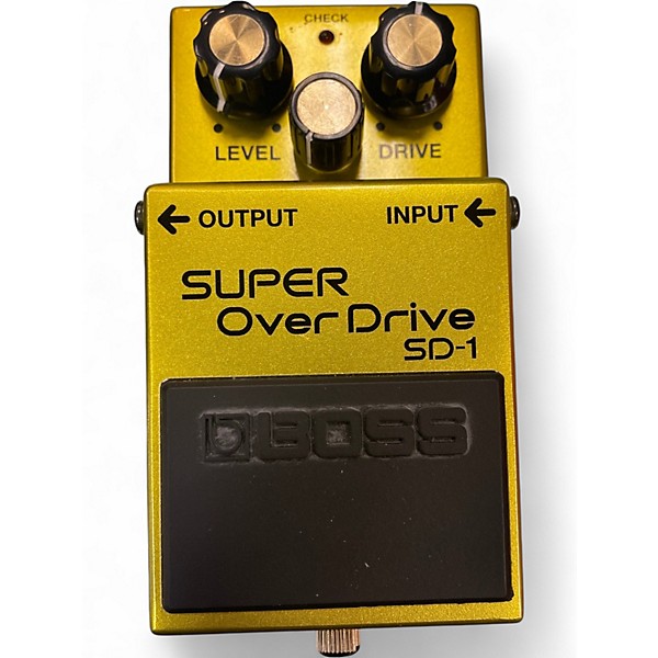 Used BOSS SD1 Super Overdrive 50TH ANNIVERSARY Effect Pedal