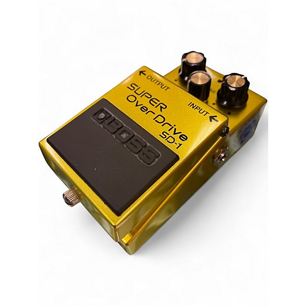Used BOSS SD1 Super Overdrive 50TH ANNIVERSARY Effect Pedal