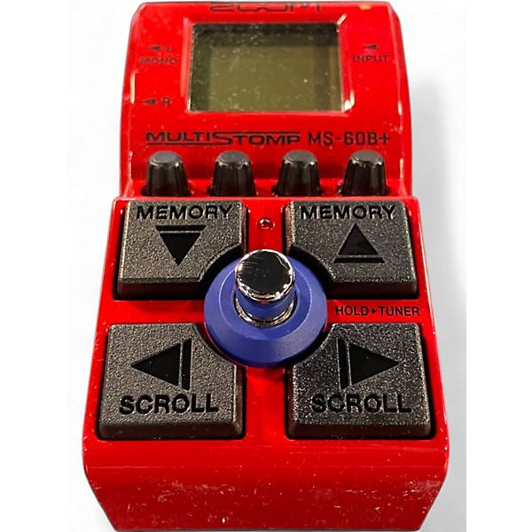 Used Zoom MS-60B+ Bass Effect Pedal
