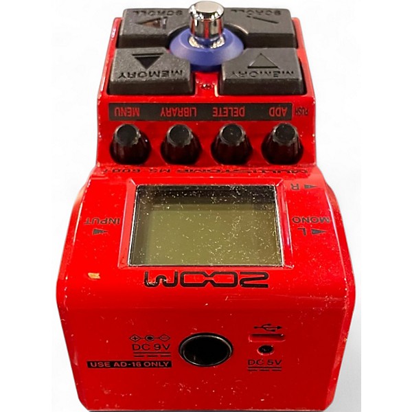 Used Zoom MS-60B+ Bass Effect Pedal