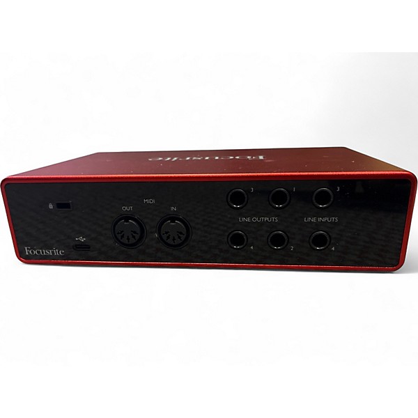 Used Focusrite Scarlett 4i4 Audio Interface
