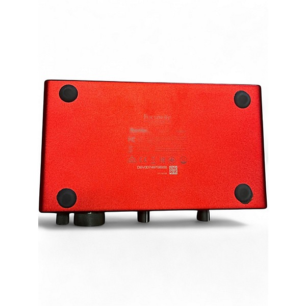 Used Focusrite Scarlett 4i4 Audio Interface