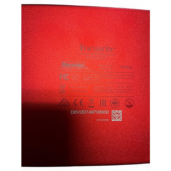 Used Focusrite Scarlett 4i4 Audio Interface