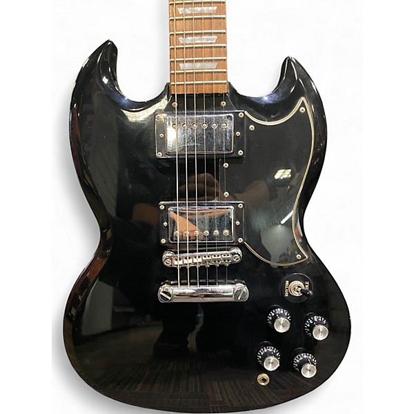 Used Epiphone SG Standard Black Solid Body Electric Guitar