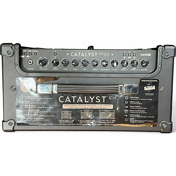 Used Line 6 CATALYST 60 CX Guitar Combo Amp