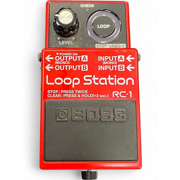 Used BOSS RC1 Loop Station Pedal