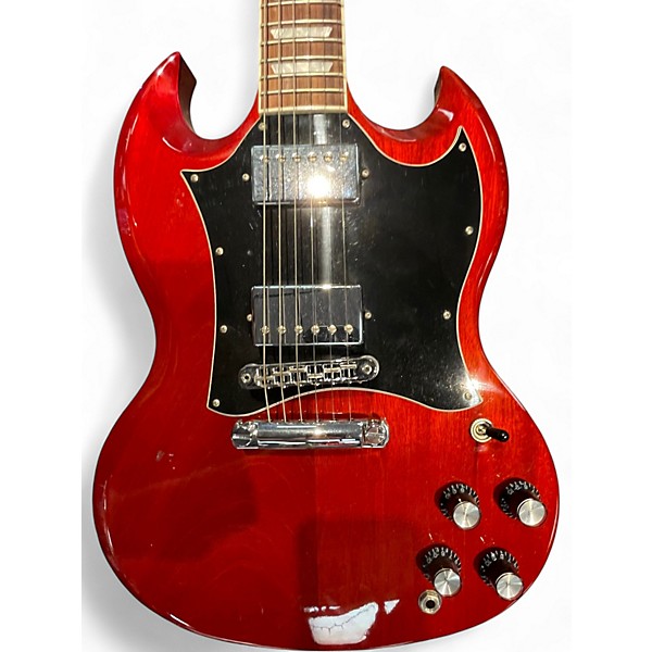 Used Gibson SG Standard Cherry Solid Body Electric Guitar