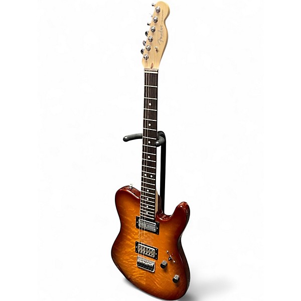 Used 2006 Fender FSR Telecaster Deluxe Quilted Maple Tobacco Sunburst Solid Body Electric Guitar