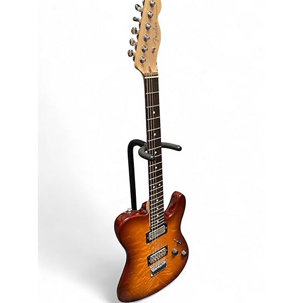 Used 2006 Fender FSR Telecaster Deluxe Quilted Maple Tobacco Sunburst Solid Body Electric Guitar