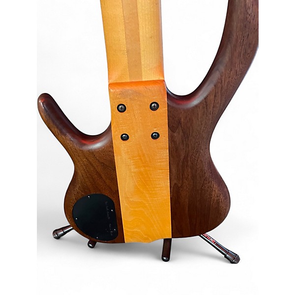Used Ken Smith BSR6 Walnut/Ash Natural Electric Bass Guitar