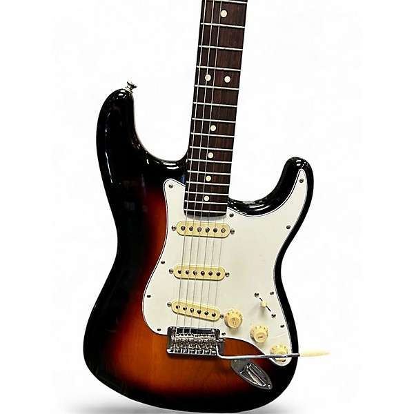 Used Fender Player II Stratocaster 3 Tone Sunburst Solid Body Electric Guitar