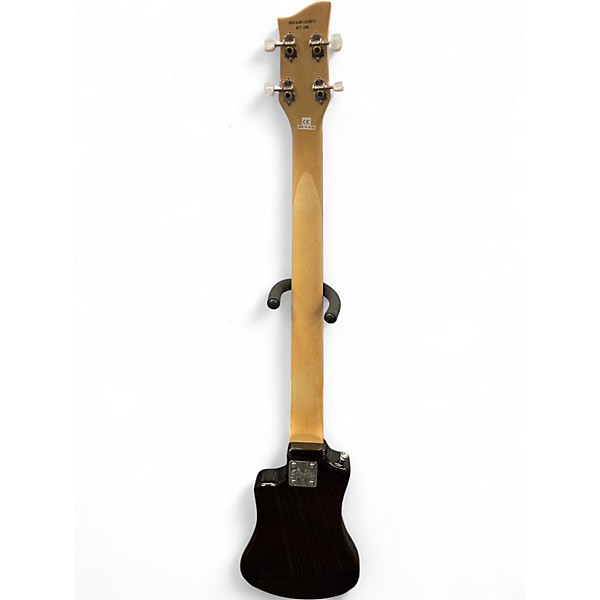 Used Hofner Shorty Black Electric Bass Guitar