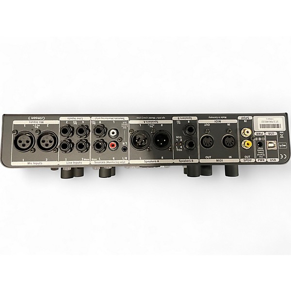 Used SPL CRIMSON 3 Audio Interface