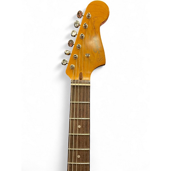 Used 2021 Squier Classic Vibe 60s Jazzmaster Daphne Blue Solid Body Electric Guitar