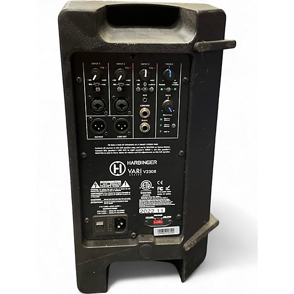 Used 2022 Harbinger v2308 Powered Speaker