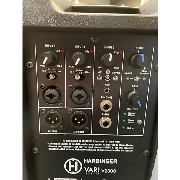 Used 2022 Harbinger v2308 Powered Speaker