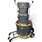 Used DrumCraft 4 Piece Series 8  Blue Drum Kit thumbnail