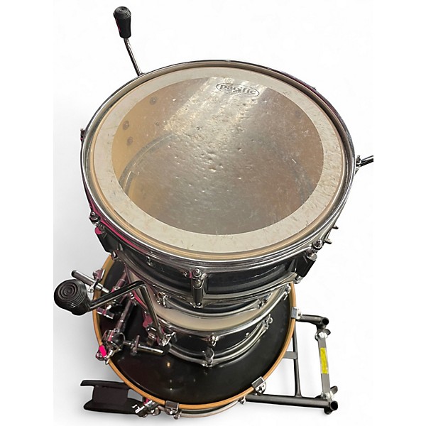 Used DrumCraft 4 Piece Series 8  Blue Drum Kit