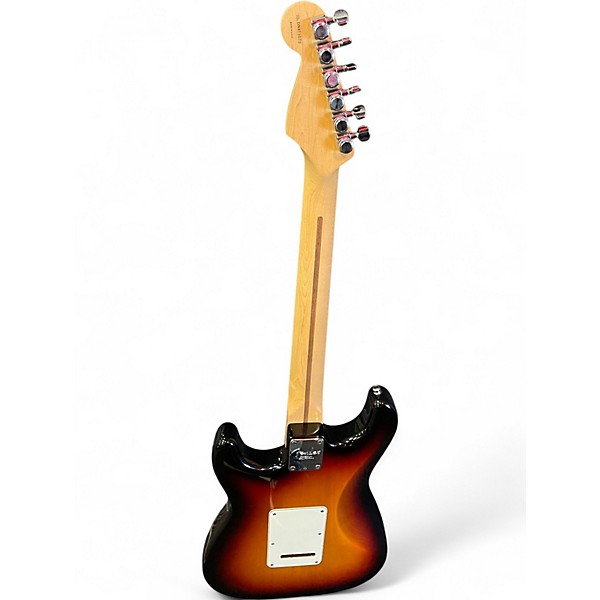 Used 1999 Fender American Deluxe Stratocaster Sunburst Solid Body Electric Guitar