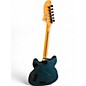 Used Squier Contemporary Active Starcaster Gunmetal Metallic Hollow Body Electric Guitar