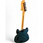 Used Squier Contemporary Active Starcaster Gunmetal Metallic Hollow Body Electric Guitar