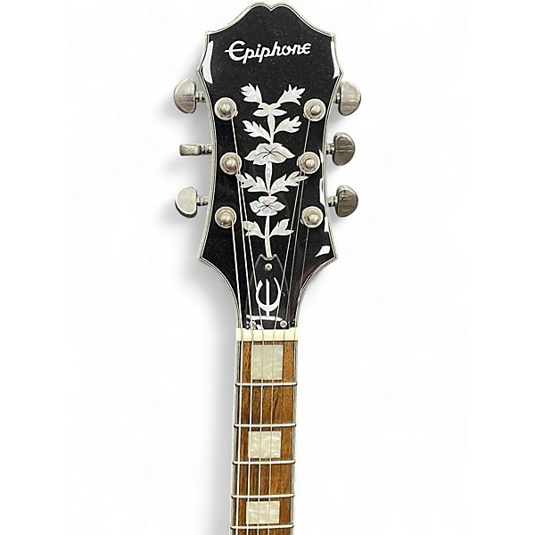 Used Epiphone Swingster Delta Blue Metallic Hollow Body Electric Guitar
