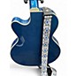Used Epiphone Swingster Delta Blue Metallic Hollow Body Electric Guitar