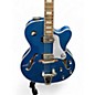 Used Epiphone Swingster Delta Blue Metallic Hollow Body Electric Guitar