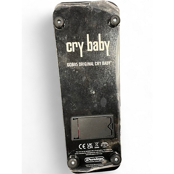 Used Dunlop GCB95 Original Crybaby Wah Effect Pedal