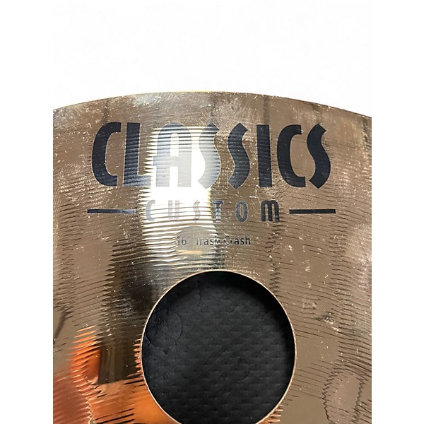 Used MEINL 16in Classics Custom Trash Crash Cymbal