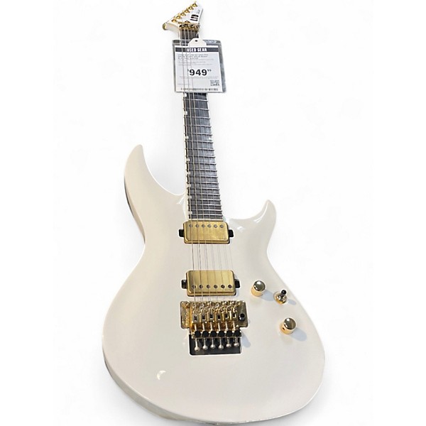 Used ESP LTD H3-1000 FRS Snow White Solid Body Electric Guitar