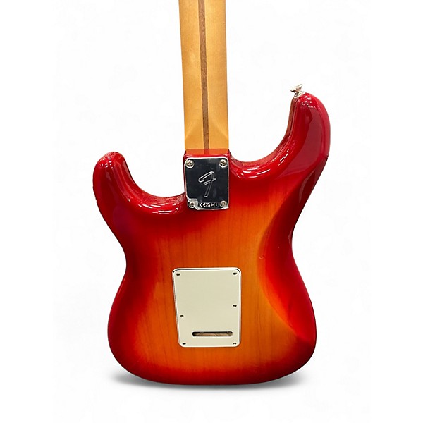Used 2025 Fender Player II Stratocaster Aged Cherry Burst Solid Body Electric Guitar