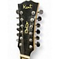 Vintage 1968 Kent 821 Red Hollow Body Electric Guitar