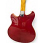 Vintage 1968 Kent 821 Red Hollow Body Electric Guitar