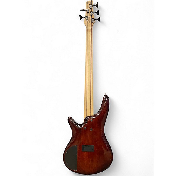 Used Ibanez SR405 5 String Dragon Eye Burst Electric Bass Guitar