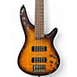 Used Ibanez SR405 5 String Dragon Eye Burst Electric Bass Guitar