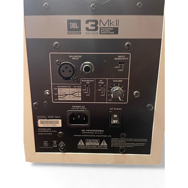 Used JBL 305P MKII Powered Monitor