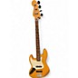 Used 2005 Fender Standard Jazz Bass Left Handed Natural Electric Bass Guitar thumbnail